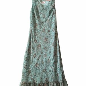 Studio I Mint Floral Maxi Dress